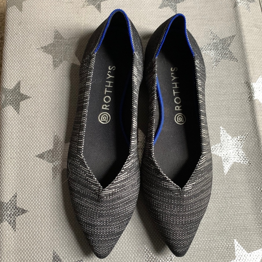 Rothy’s | The Point Granite Heather Flats 11.5